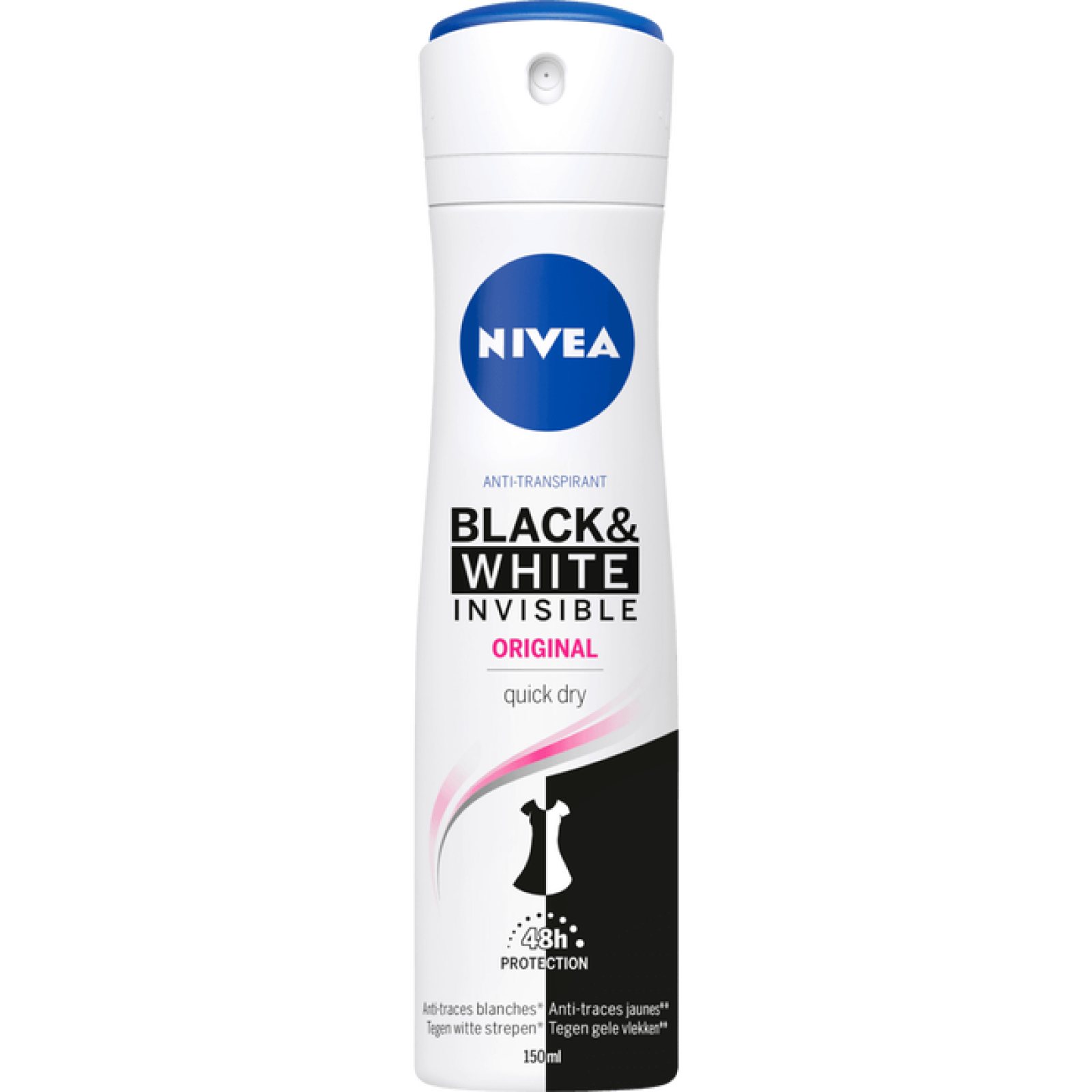 NIVEA Black & White Invisible Original Deodorant Spray Warenhuis aan zee